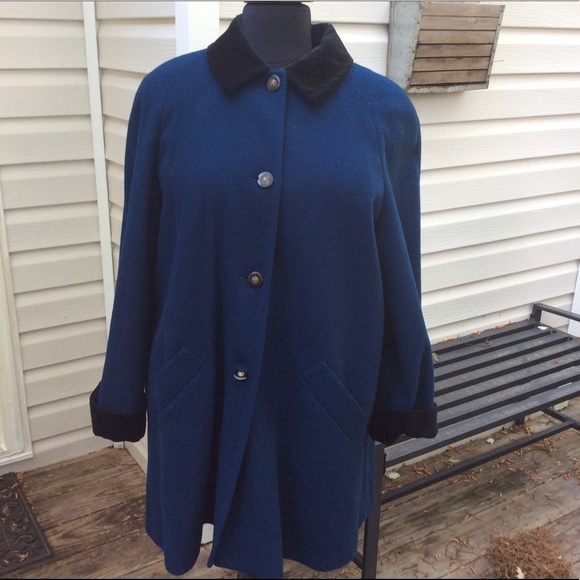 Alfred Dunner Jackets & Blazers - Alfred Dunner Plus Size Vintage Wool Coat